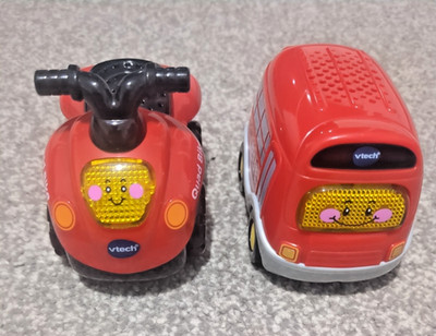 Vtech Toot Toot Fahrer Quad und Bus voll funktionsfähig Licht & Sound