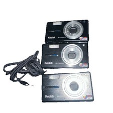 3X Kodak Easy Share V530 Digital 5MP Camera & Battery Untested