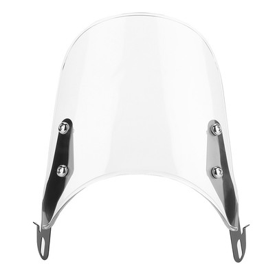 _Motorcycle Headlight Cover Windshield Windscreen Wind Protection Transparent
