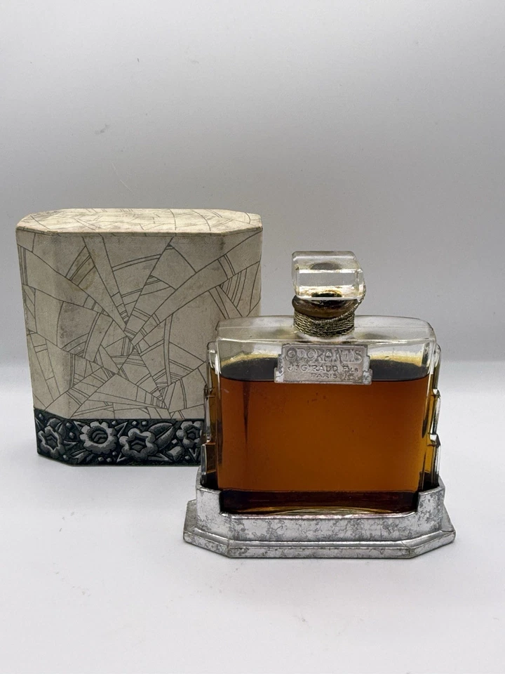 Flacon de parfum ancien “ Odorantis“ Jean Giraud En Coffret 1930 - Photo 1/4