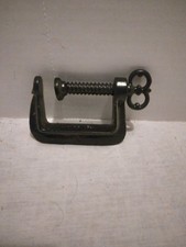 ANCIENNE PINCE C AVEC CLÉ AILÉE POIGNÉE OUTIL POUR ENCADREMENT COLLAGE MAINTIEN BOIS ETC