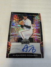 2025 Leaf Metal ALEJANDRO ROSARIO 1/1 Auto Disco #BA-AR1