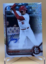 2022 Bowman - Mega Box Chrome Mojo Autographs Joshua Baez #BMA-JB (AU, RC)