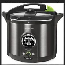 Presto 02144 12-Quart Digital Pressure Canner - Digital Display, Waterbath...