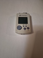 OEM Official Sega Dreamcast HKT-7000 VMU Visual Memory Unit White Tested