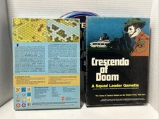 REPLACEMENT BOX 1979 Crescendo of Doom Squad Leader Gamette Avalon Hill Wargame