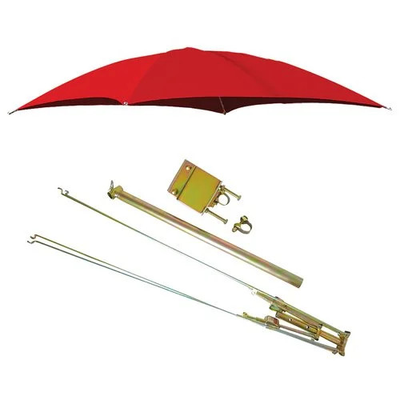 #ad Tractor Umbrella Assembly for ROPS Mounts 54quot; 10 oz. Duck Canvas Red $115.94