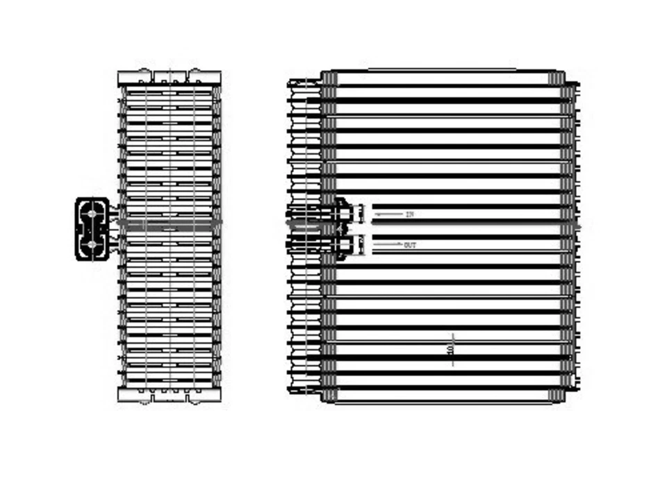 Novo evaporador CA para 04-06 Pontiac GTO 92141652 - Imagem 4 de 4