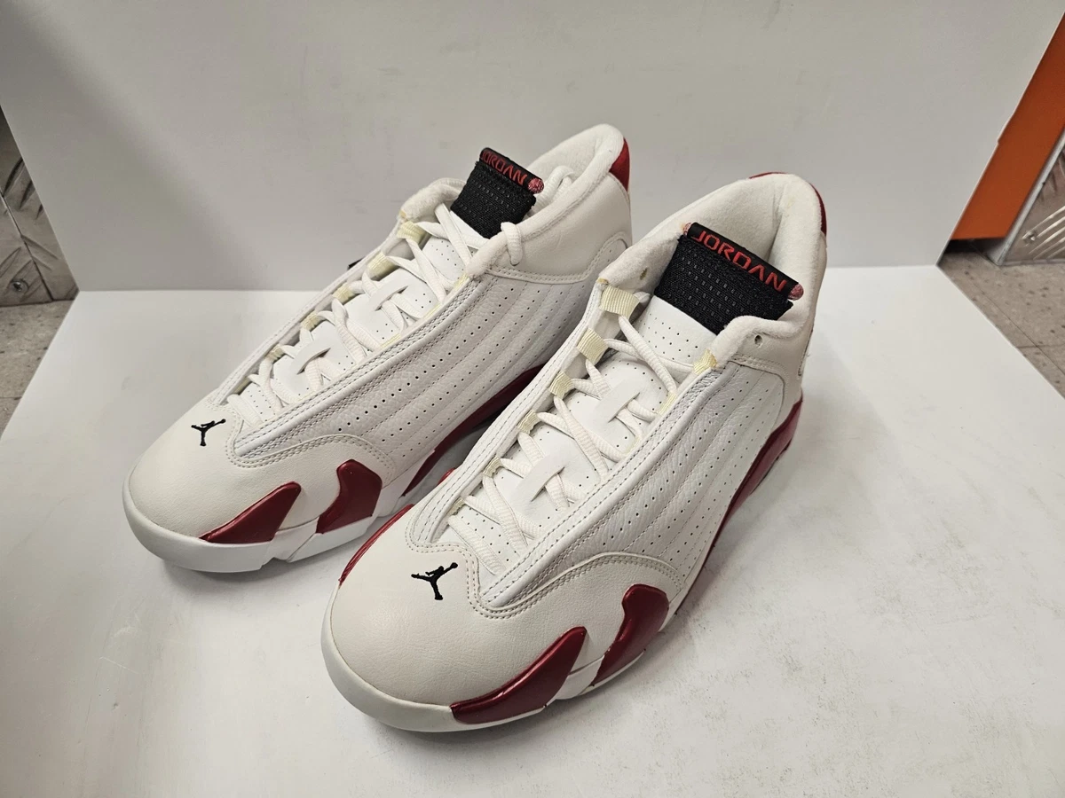 Jordan 14 Retro White Varsity Red | eBay