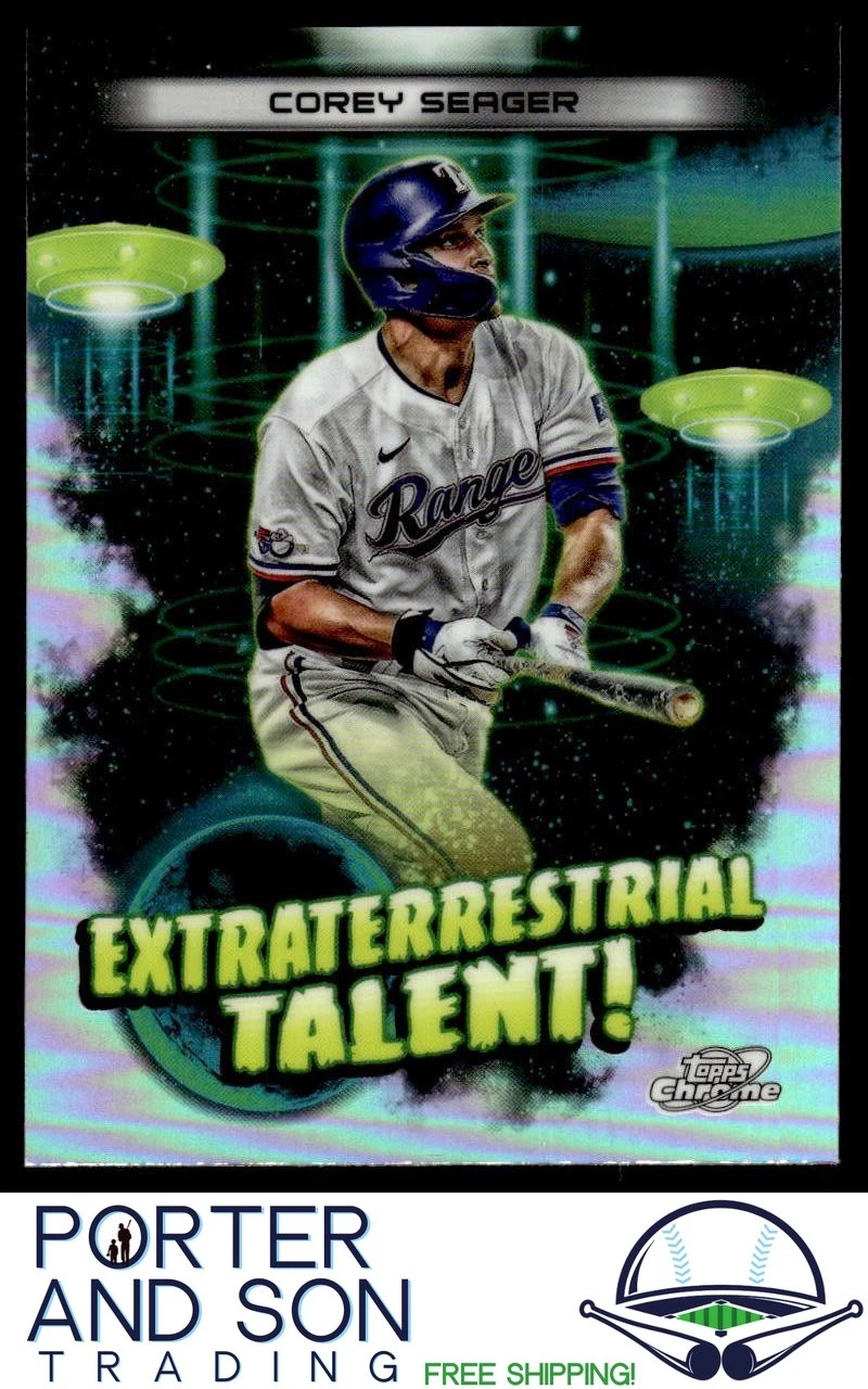 Corey Seager trading card