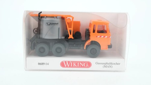 *Wiking H0 1/87 068904 municipal - cocina de asfalto fundido (MAN) - EMBALAJE ORIGINAL NUEVO | Condition: Gebraucht