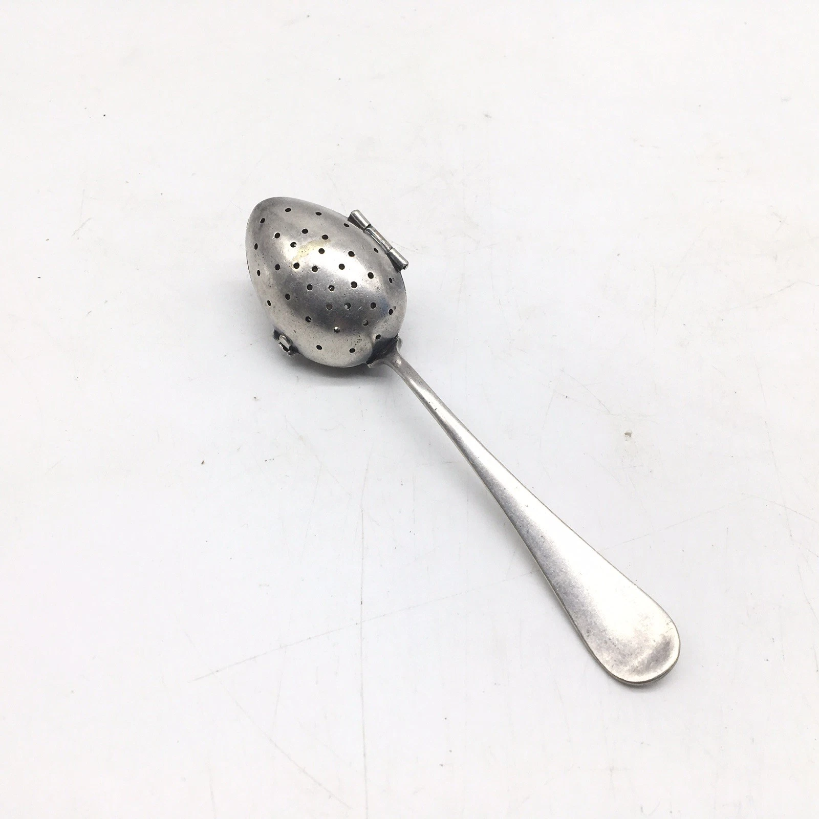 Antique E. Hartmann Metalwarenfabrik Munich Silver Plate Tea Infuser Spoon
Opens in a new window or