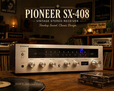 PIONEER SX-408  RaRe  Vintage Stereo Receiver