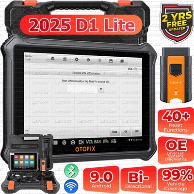 2025 OTOFIX D1 Lite Bidirectional Full System Diagnostic Tool Key Coding Scanner
