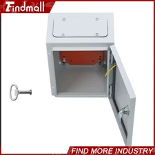 Findmall Electrical Box Electrical Enclosure Box 10x8x6'' Carbon Steel IP65