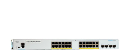 Cisco CBS350-24FP-4X 28 Gigabit Ethernet 4x 10G SFP 370W power budget Switch