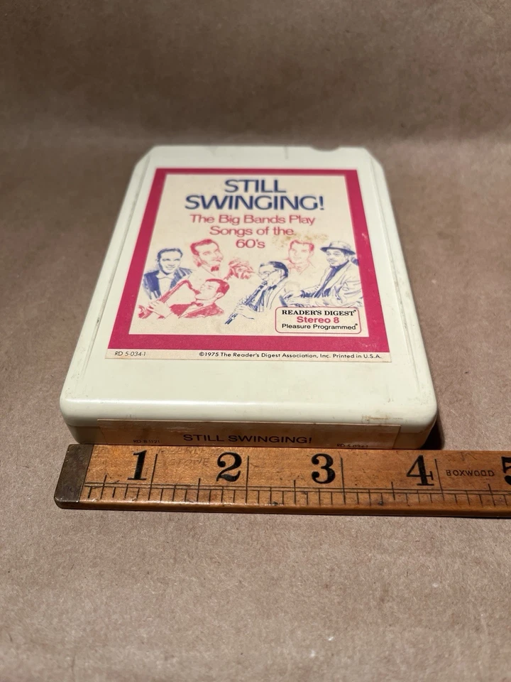 Still Swinging! Big Bands Play Songs of the 60's - Reader's Digest Vtg 8 Track - Image 3 of 4