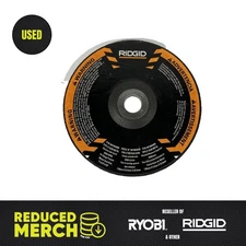 New OEM Parts 7” Grinding Wheel RIDGID tR1020/R10202 7" CORDED ANGLE GRINDER p1