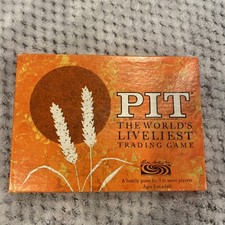 Vintage Pit Card Game 1964 Parker Brothers Complete Cards Instructions Box