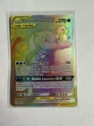 Pokemon Blastoise & Piplup GX 253/236 Cosmic Eclipse Secret Rare NM Rainbow Rare