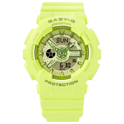 CASIO BABY-G BA-110YK-3AJF Green Y2K Fashion Women's Watch New in