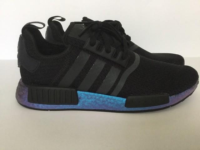 nmd metallic blue boost