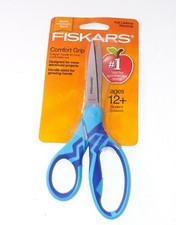 Fiskars 7" Comfort Grip STUDENTS Kids Scissors, choice color