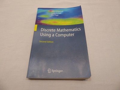 Discrete Mathematics Using a Computer by Cordelia Hall, John O'Donnell and...