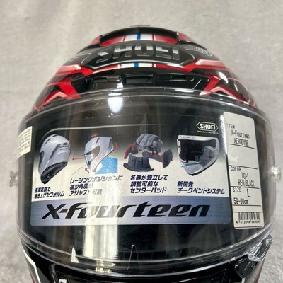 SHOEI X-Fourteen AERODYNE TC-1 L size SHOEI Full Face Helmet X14 X 