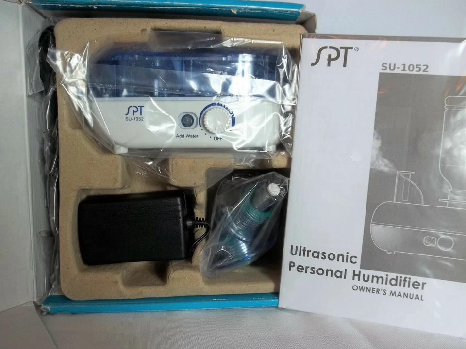 Ultrasonic PERSONAL HUMIDIFIER by SPT (SU-1052) – BRAND NEW IN BOX - Image 2 of 4