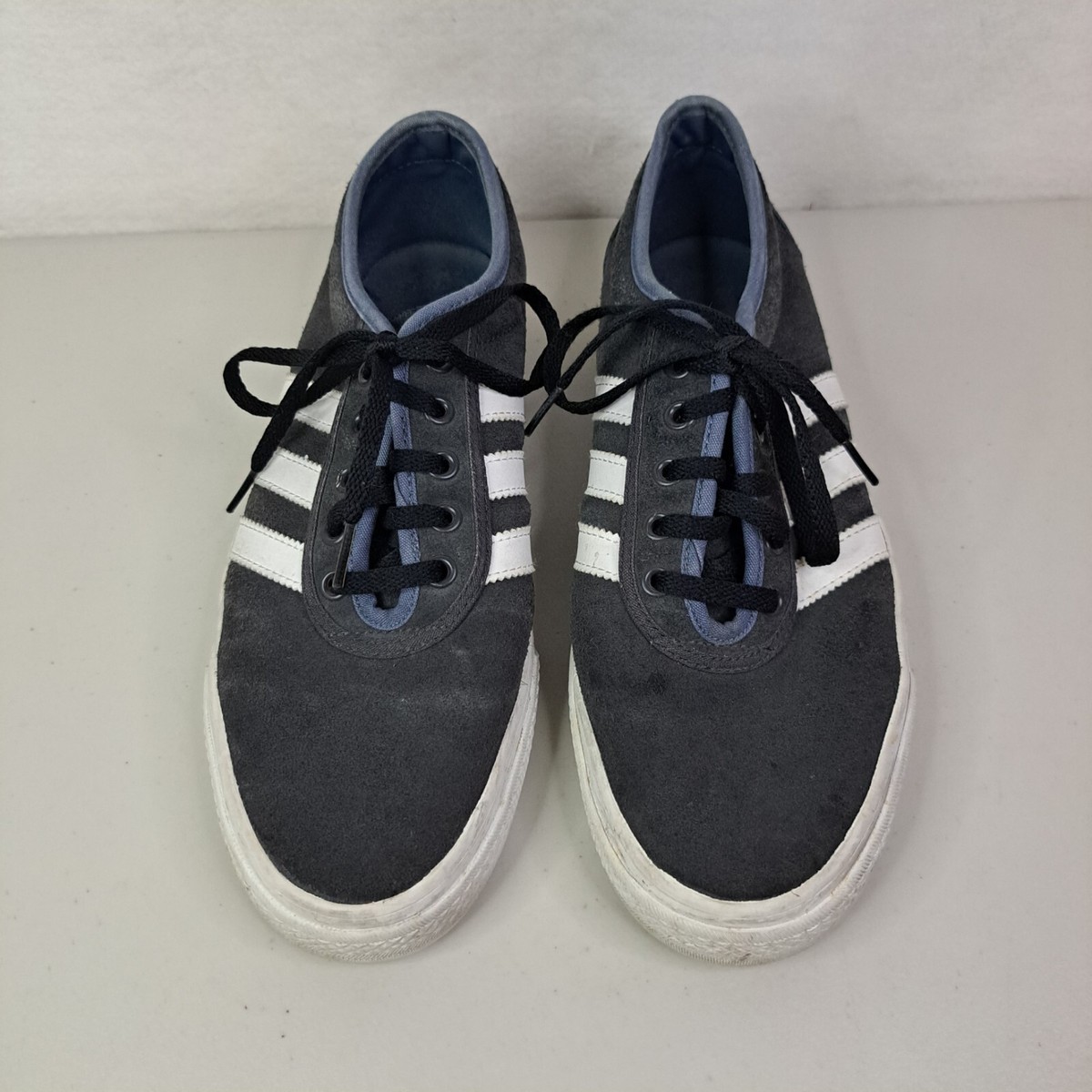 Blue Adidas Men's Shoes White Stripes LYV 029001 US Size 9