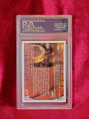 【419】 NBA カード Kobe Bryant RC topps Kobe Bryant ROOKIE CARD RC 96-97 TOPPS STADIUM CLUB Insert
