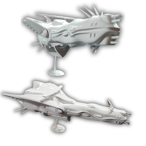 Quiltra quelamitzs Zentraedi Ship scale 1:4000 Macross Robotech Model Kits DIY - Picture 3 of 8