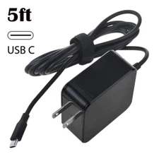 USB-C AC Adapter Charger For HP Spectre x360 13-AC013DX Laptop Power Supply Cord