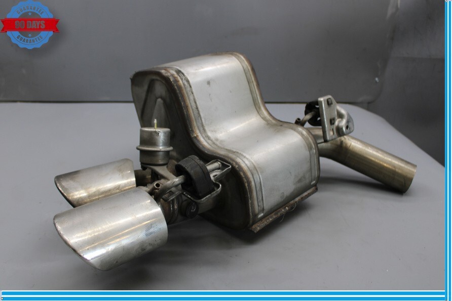 14-17 Maserati Ghibli Rear Left Driver Side Exhaust System Muffler Tips Oem