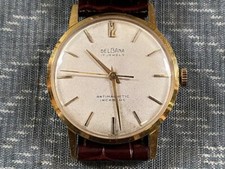 Uhr Delbana 17 Jewels Anitmagnetic Incabloc Boden Edelstahl