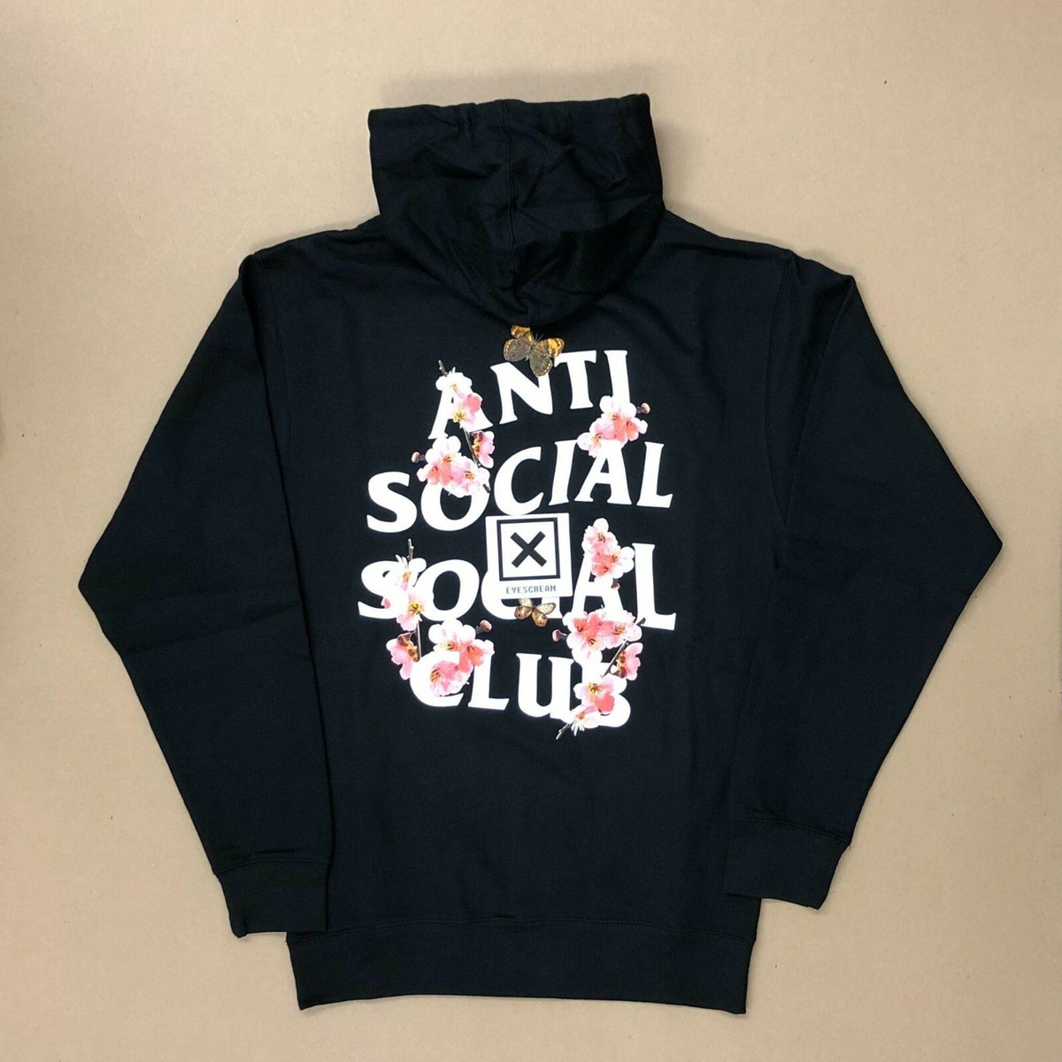 DS Auth Anti social social club OG Kkoch BLack Hoodie XL ASSC FW21