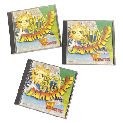 Sun Jamming CD 3 Disc Set Summer Vacation Driving Music Happy Fun Nostalgia