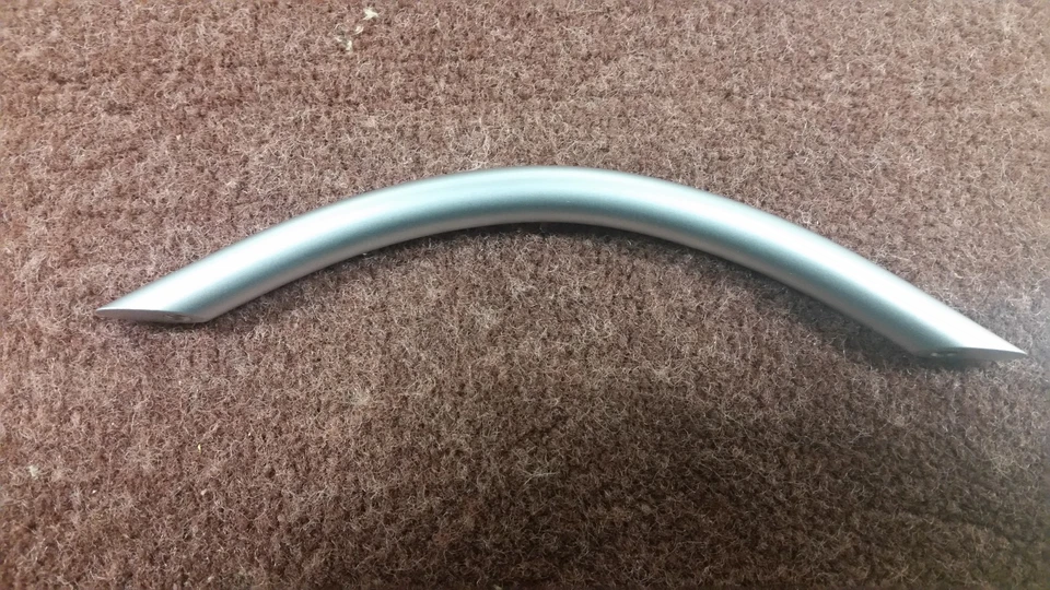 LOTE DE 5 HERRAJES DECORATIVOS NUEVOS HAFELE 117.31.436 MANGO ACERO CROMO MATE (B2) Foto 2 de 3