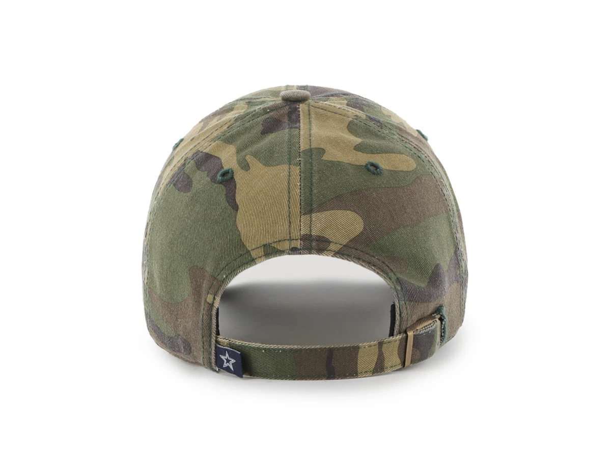 Camo dallas cowboys cap top