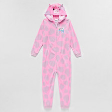 New Girls Squishmallows Union Suit Pajama Sleeper 6-14