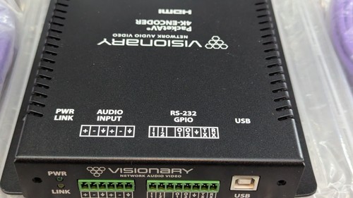 🔥Nuovo🔥 Soluzioni Visionarie Network Audio Video PacketAV 4K-Encoder (DuetE-2) - Foto 12 di 13