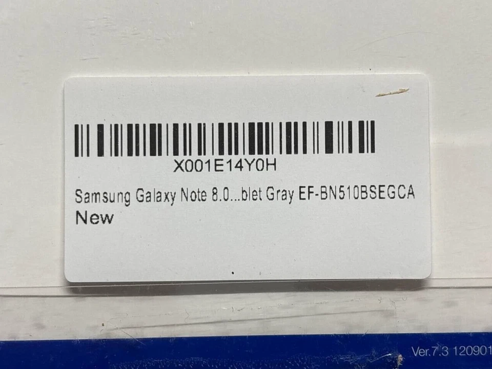 Funda libro de cuero gris Samsung para Samsung Galaxy Note 8 Foto 3 de 4