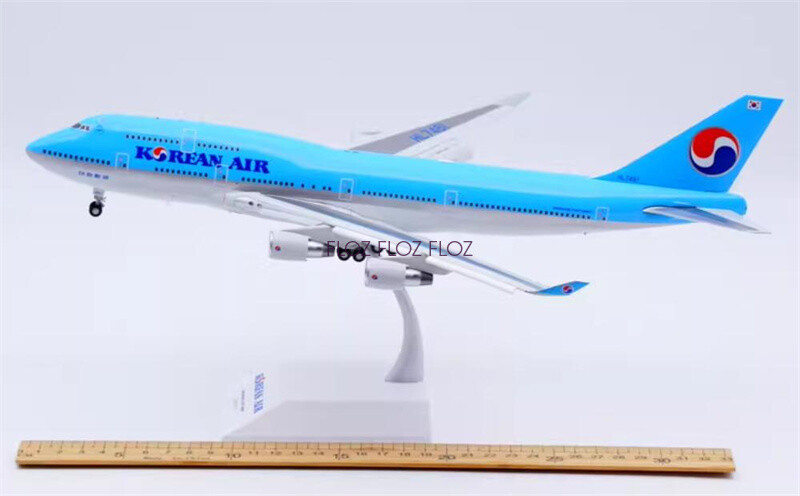 JC Wings 1:200 大韓航空 B747-400 HL7461 フラップ JC Wings Korean Air For Boeing B747-400 HL7461 1/400