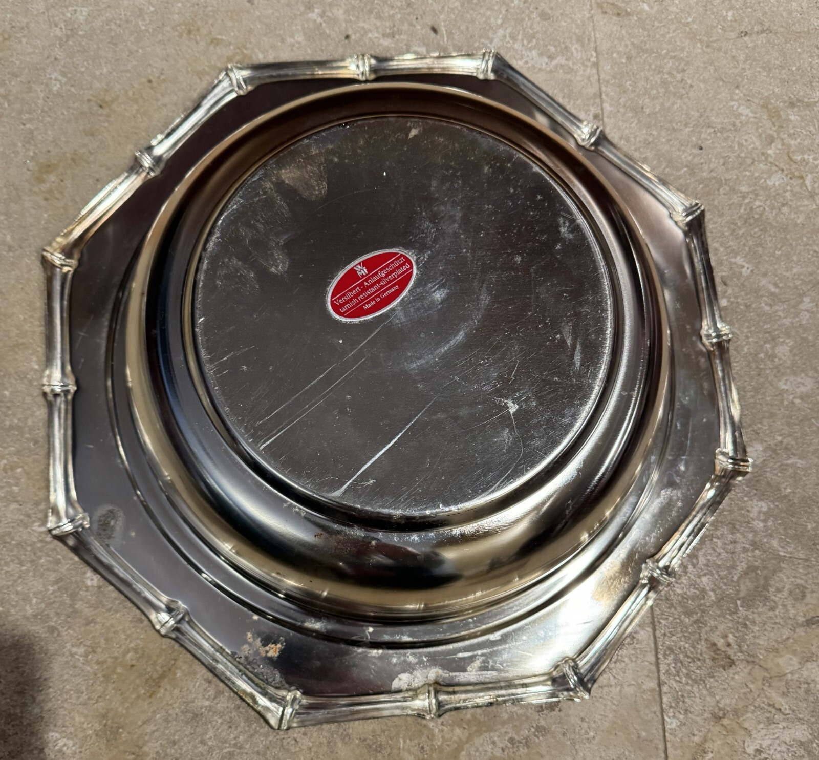 Versilbert Anlaufgeschutzt Tarnish Resistant Silverplated Serving Bowl With Lid