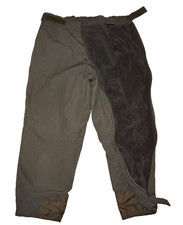 1986' Vintage JEANS EXPRESS Khaki Green Fleece Lined Military Pants 32-36"