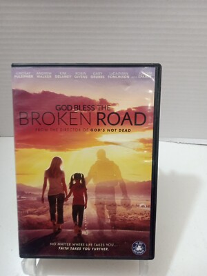 God Bless The Broken Road (DVD 2018 111 Min) Lindsay Pulpisher PG Traumatic...