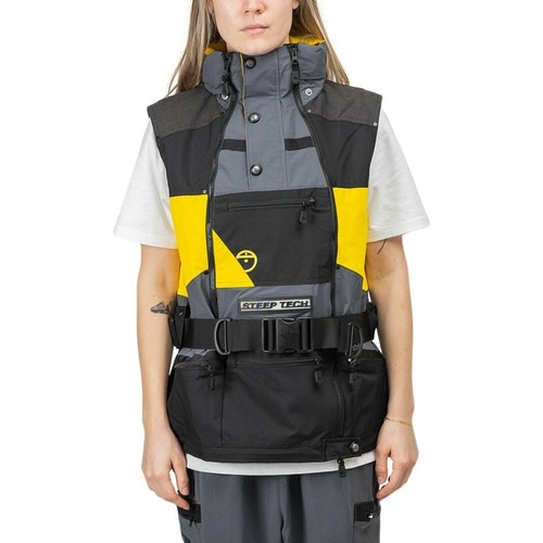 The North Face Steep Tech Vest (Grey / Yellow / Black)