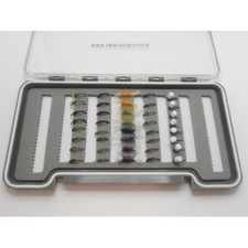 Buzzers, Trout Flies, Boxed set 40 in total named patterns in description