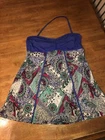 Just Beachin' Patch Swimsuit 1 one pc Size 18 Attached Dress